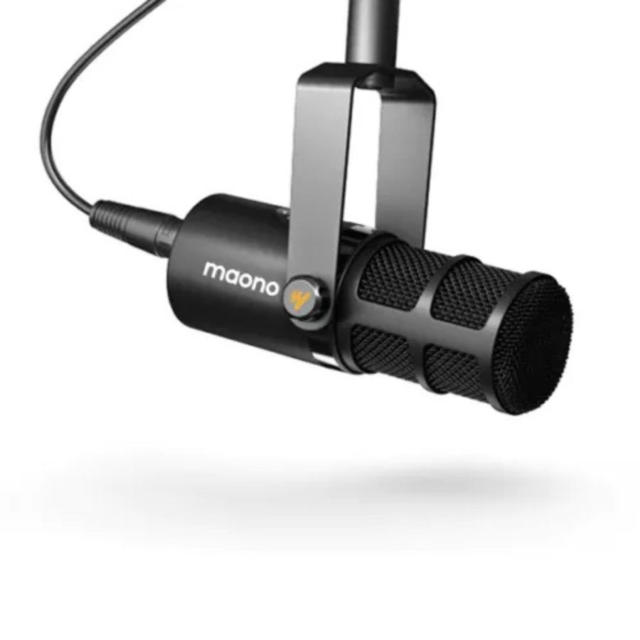 Maono PD400X USB/XLR DYNAMIC MICROPHONE (WARRANTY MUST BE CLAIMED WITH BOX AND ALL ACCESSORIES)