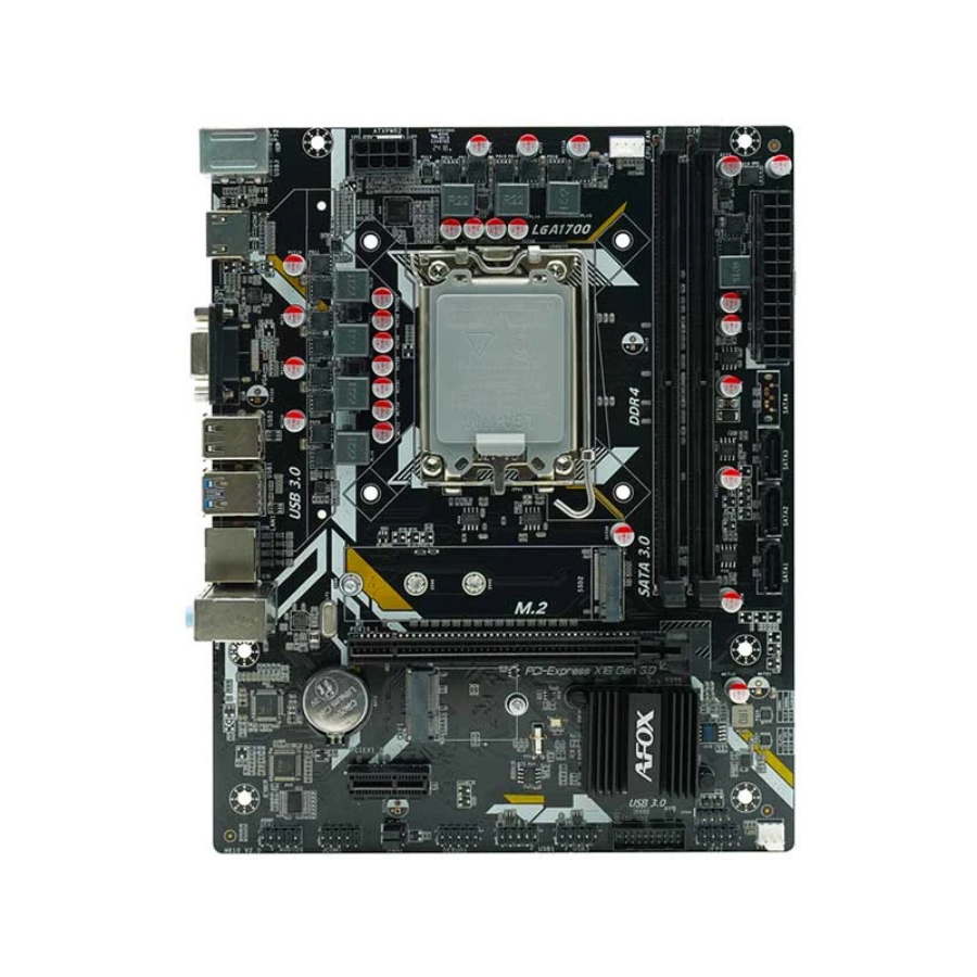 AFOX INTEL H610D4-MA5 MICRO ATX MOTHERBOARD